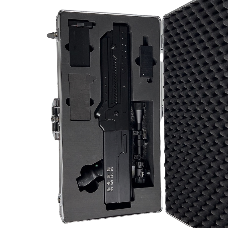  铁山手持便携式枪型低空防御反制四通道B型