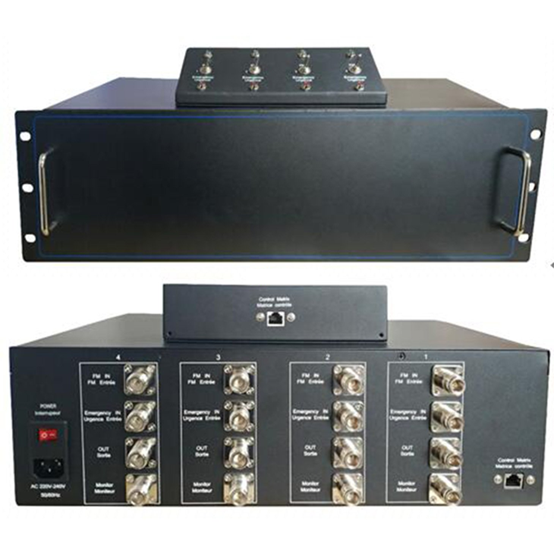  铁山FM应急广播插播控制器